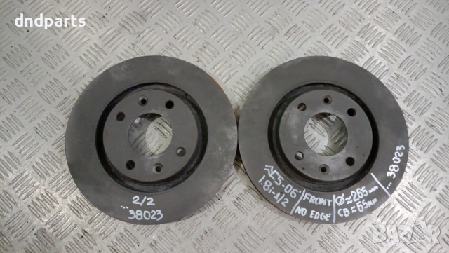 Предни дискове Citroen C5 1.8i 2006г.	, снимка 1 - Части - 44584762