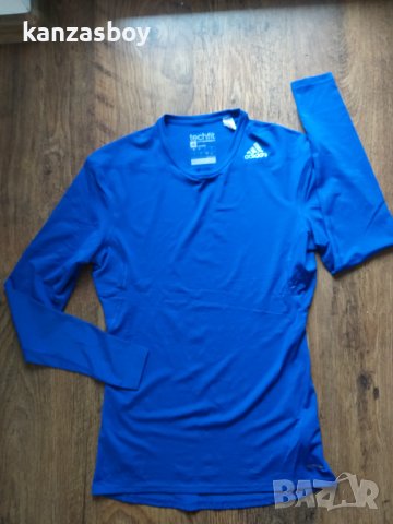 adidas techfit - страхотна мъжка блуза КАТО НОВА, снимка 6 - Спортни дрехи, екипи - 39330054