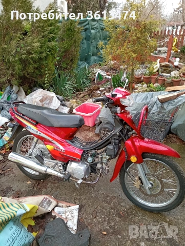 мотопед Лифан, 50кубика, 4 тактов, снимка 5 - Мотоциклети и мототехника - 53617559