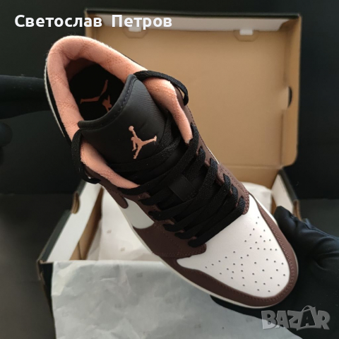 Nike Mocha Chocolate Crimson Bliss, снимка 3 - Маратонки - 36284237