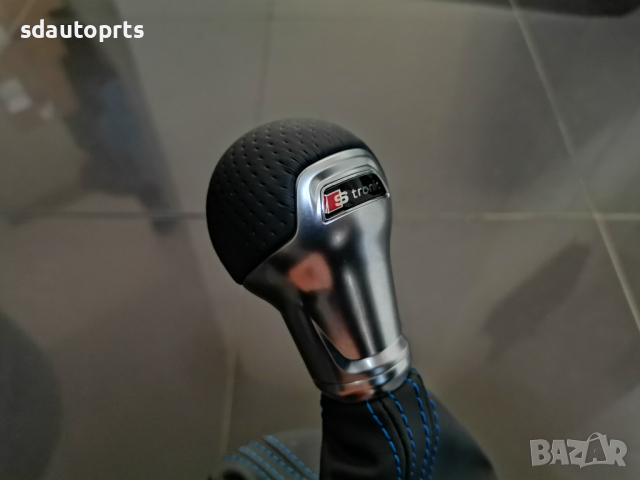 Нов Скоростен Лост Audi TT TTS 8S DGS S Tronic Кожа Син Шев 8S1713139B, снимка 7 - Части - 44511162