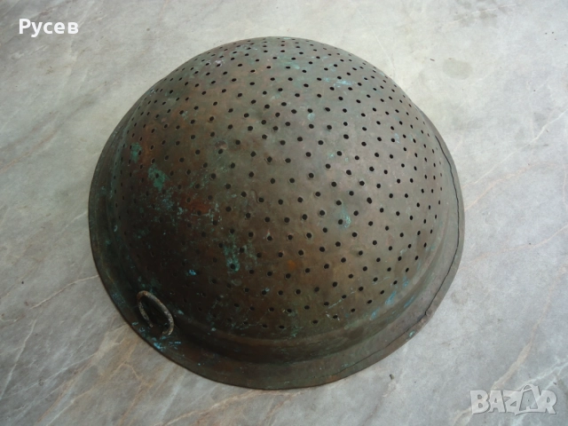 Стар меден гевгир, снимка 2 - Антикварни и старинни предмети - 52811469