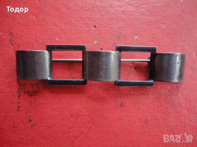 Авторска арт сребърна брошка знак проба 800, снимка 2 - Колиета, медальони, синджири - 40679744