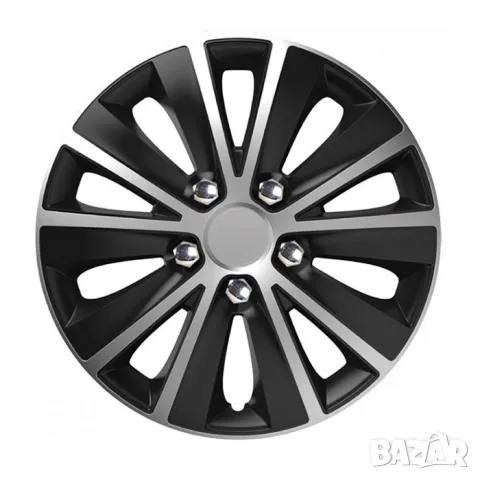 Тасове за джанти 14'' Versaco Rapid NC сребрист/черен