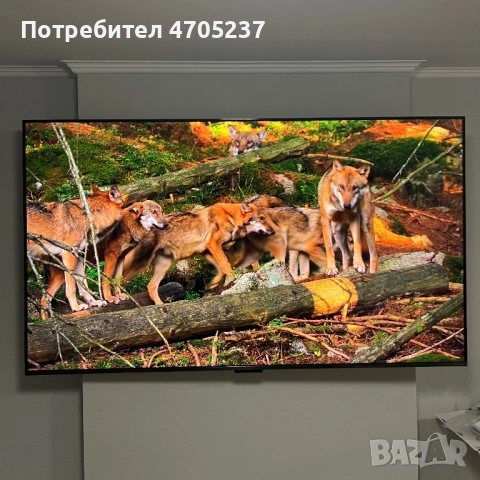 Телевизор Sharp LC-75GP7265E, 75”, QLED, 4K, Ultra HD, Google TV, Сребрист