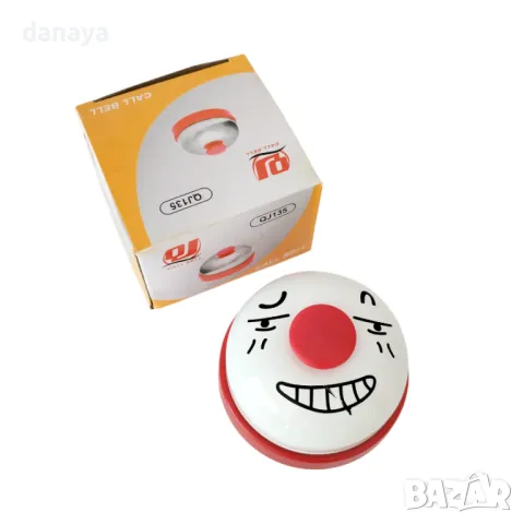 5888 Настолен звънец за повикване Усмихнат палячо, снимка 3 - Други - 50151717