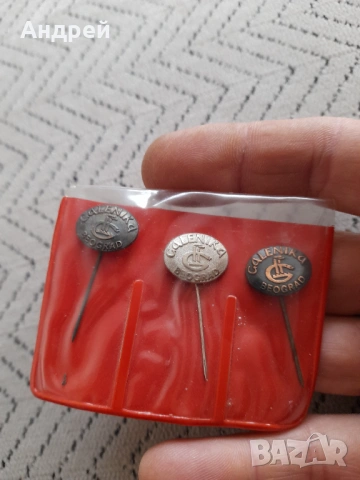 Стара значка,значки Galenika Beograd, снимка 2 - Колекции - 53023479