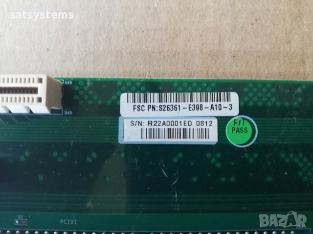 Fujitsu-Siemens S26361-E398-A10-3 Riser Card PCI-E FSC Primergy RX330 S1, снимка 5 - Други - 33853020