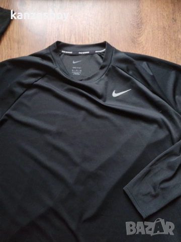 NIKE PACER - страхотна дамска блуза КАТО НОВА ХЛ, снимка 2 - Блузи с дълъг ръкав и пуловери - 53610680