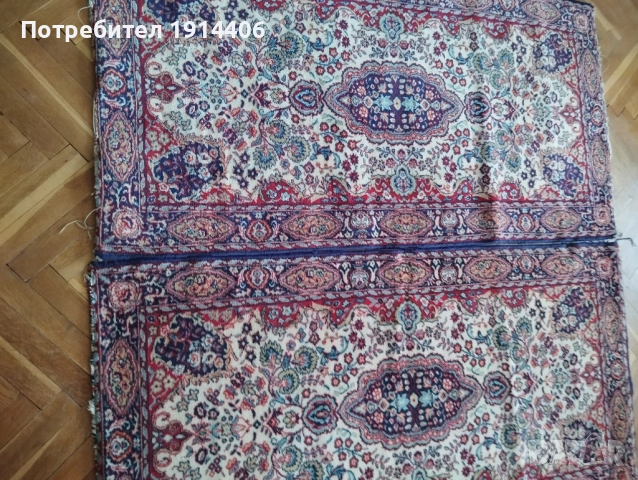 Пътеки персийски, нови , но за обкантване 1 бр. – 0,90 м./2,20м. 2 бр. - 0,75 м/1,45 м , снимка 18 - Килими - 51870810