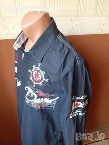 👉Camp David Original L ефектна, снимка 4 - Ризи - 51163335