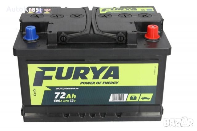 Акумулатор FURYA 12V  72AH 600A, снимка 1
