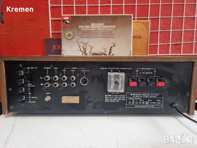RECEIVER SANYO JCX2100LE, снимка 6 - Ресийвъри, усилватели, смесителни пултове - 52308660