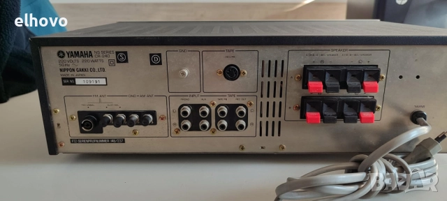 Ресивър Yamaha CR-240, снимка 5 - Ресийвъри, усилватели, смесителни пултове - 52846865