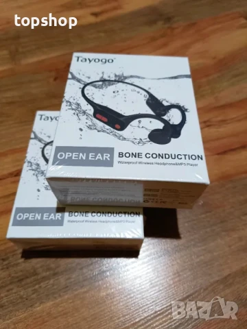 ЗАПЕЧАТАНИ НОВИ Водоустойчиви слушалки Tayogo, за плуване с костна проводимост, IPX68, 32GB памет, снимка 11 - Bluetooth слушалки - 50503402