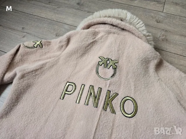 Уникална дамска жилетка / палто на PINKO , снимка 8 - Жилетки - 49268558