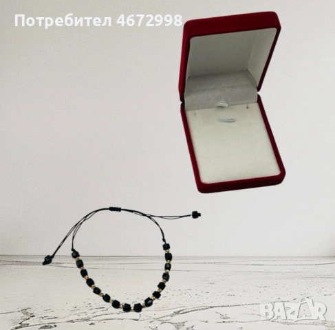 Златна гривна на конец 14к, снимка 5 - Гривни - 53254001