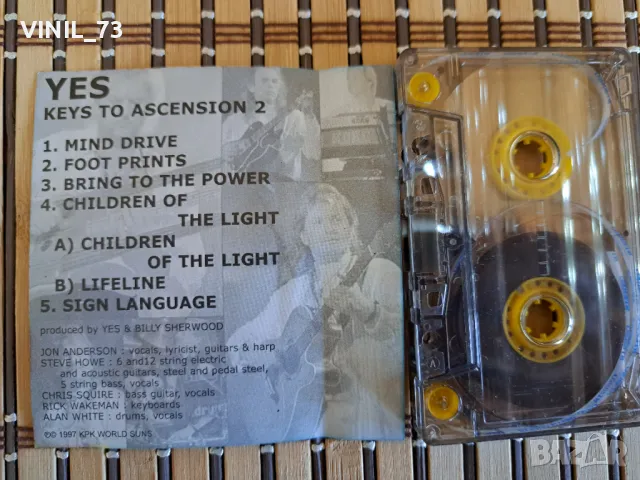 Yes – Keys To Ascension 2, снимка 3 - Аудио касети - 48845113