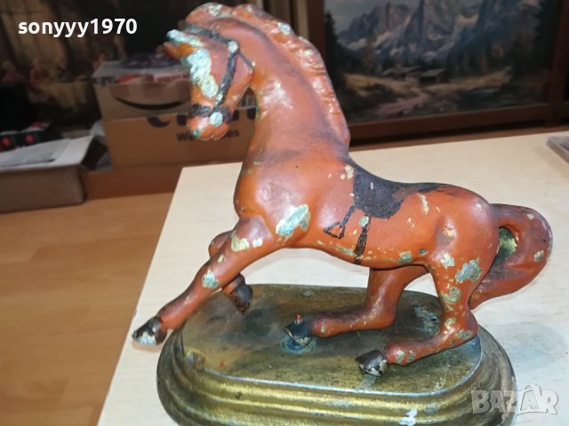 СТАРО ФРЕНСКО КОНЧЕ-МЕТАЛ АНТИК 2510231054, снимка 11 - Антикварни и старинни предмети - 42712991