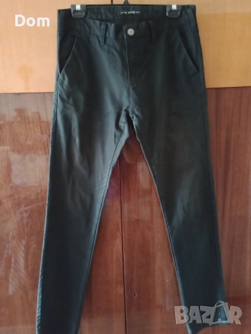 Черен мъжки панталон