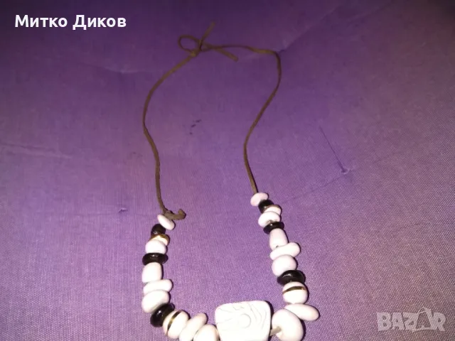 Колие №7 с разбични части 25 броя тип броеница, снимка 5 - Колиета, медальони, синджири - 49157606