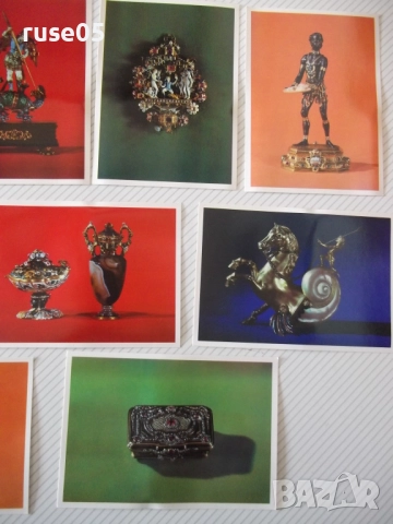 Комплект 9 бр. картички на фигури от саксонското княжество, снимка 5 - Филателия - 51946805