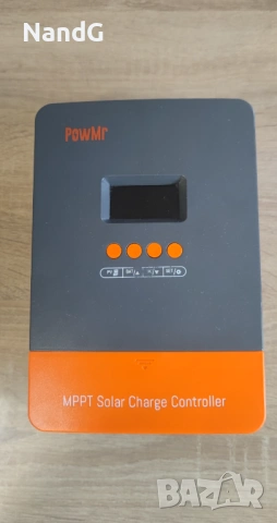 MPPT соларен контролер PowMr 60A авто засичане на батерията 12V 24V 36V 48V, снимка 3 - Друга електроника - 53486330