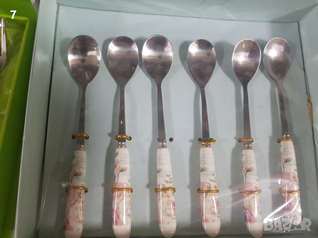 Прибори за хранене , снимка 3 - Прибори за хранене, готвене и сервиране - 36307627