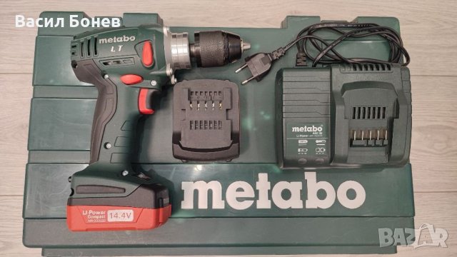 Акумулаторен Винтоверт Metabo BS 14.4 LT Impuls, снимка 3 - Винтоверти - 39131853