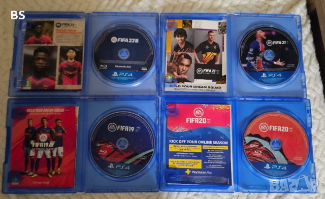 Колекция игри FIFA / FC за PS4, снимка 3 - Игри за PlayStation - 52720173