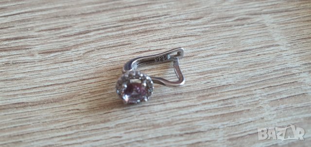 Сребърна обеца , снимка 5 - Обеци - 42000162