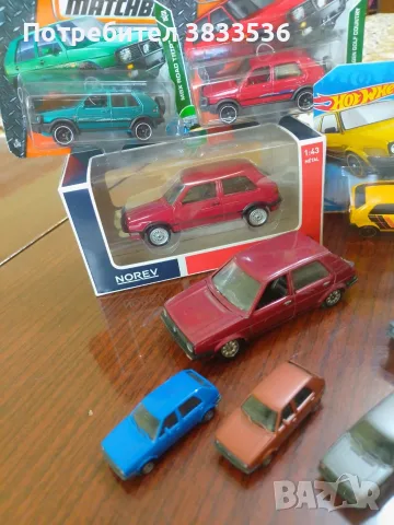 VW Golf2 ретро модели колички Фолксваген Голф2 , снимка 2 - Колекции - 56165768