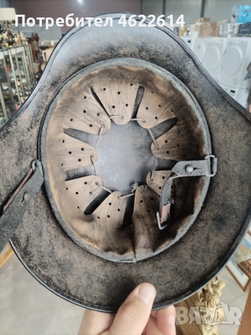 НЕМСКА ВОЕННА КАСКА, ШЛЕМ ВТОРА СВЕТОВНА ВОЙНА , снимка 3 - Антикварни и старинни предмети - 53629093