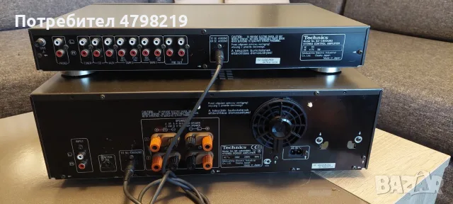 Technics SE-A800 + Technics SU-C800, снимка 5 - Ресийвъри, усилватели, смесителни пултове - 56360240
