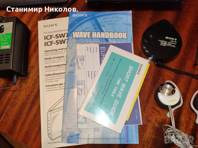 Дигитално радио Sony ICF-SW 7600G FM Stereo/SW/MW/LW PLL Synthesized World Band Receiver., снимка 4 - Радиокасетофони, транзистори - 55748610