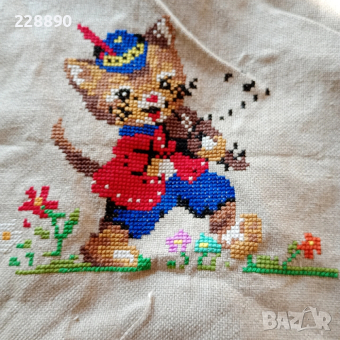 Гоблени ръчно ушити , снимка 10 - Гоблени - 46761075