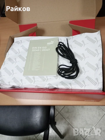 Чисто нови обувки с твърдо бомбе PUMA, снимка 3 - Маратонки - 53253506