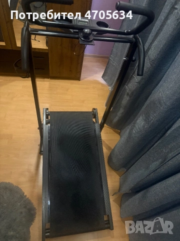 Сгъваема механична бягаща пътека TOTAL STRIDER-отлично състояние, снимка 2 - Фитнес уреди - 53060543