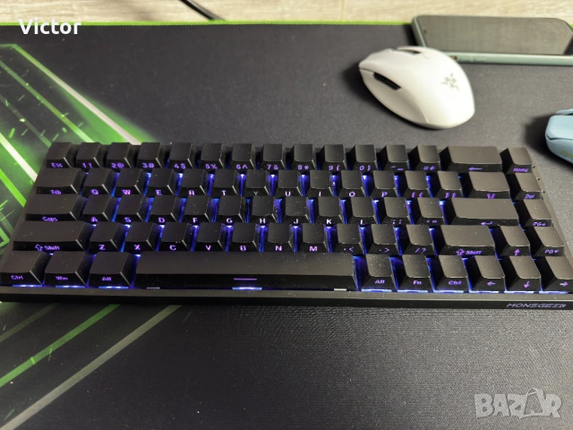 MONSGEEK Akko FUN68 безжична клавиатура с магнитни суичове, снимка 3 - Клавиатури и мишки - 53844662