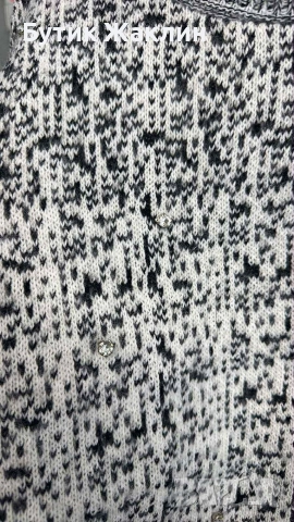Дамски пуловер с камъчета , снимка 2 - Блузи с дълъг ръкав и пуловери - 52997463