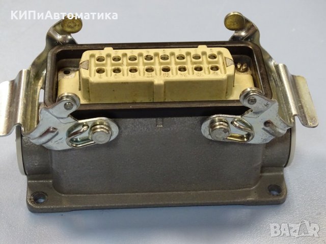 Куплунг машинен Contact PHOENIX H-B16T connector receptacle, снимка 5 - Резервни части за машини - 35891274