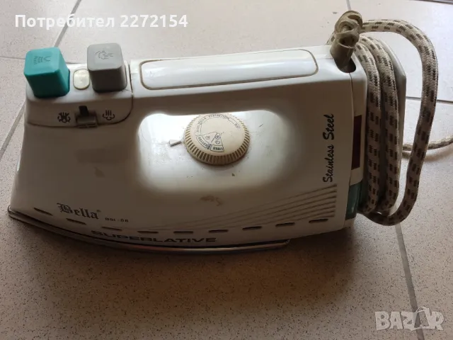 Парна ютия BELLA, снимка 3 - Ютии - 50346927