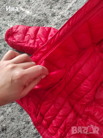Червено преходно яке р-р 134/140 см., снимка 3 - Детски якета и елеци - 36337728