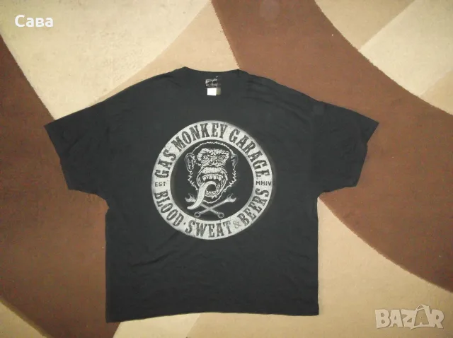 Тениски GAS MONKEY, JACAMO  мъжки,4-5ХЛ, снимка 3 - Тениски - 55879097