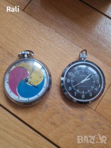 Лот джобни часовници Рухла, снимка 1 - Мъжки - 44448390