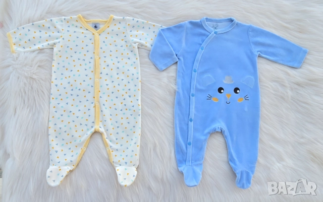 Бебешки зимни ромпъри 0-3 месеца, снимка 5 - Бебешки гащеризони - 52588762