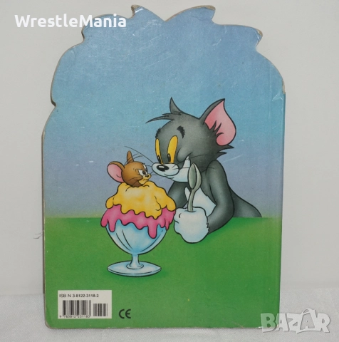 Vintage Колекционерска Книжка с твърди картонени корици на Tom & Jerry от 1990г , снимка 2 - Колекции - 52178519