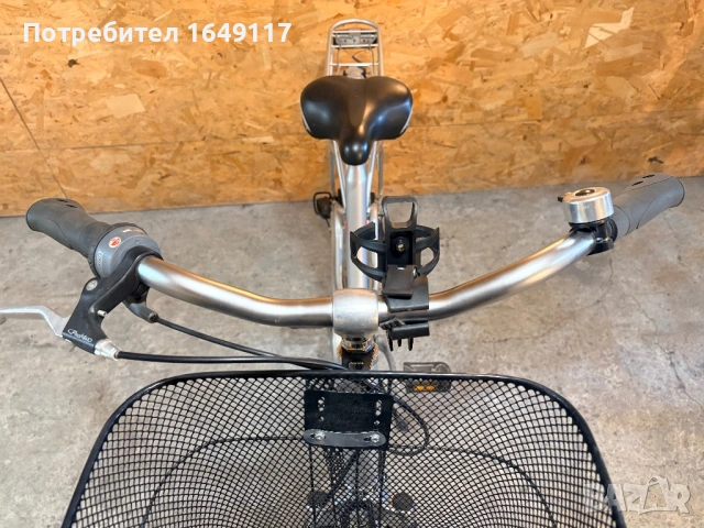 28цола TCM aluBIKE алуминиев дамски градски велосипед колело[7ck-SACHS], снимка 10 - Велосипеди - 53280036