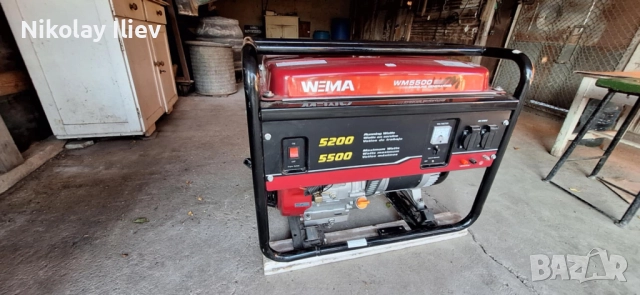 Генератор за ток 5,5 KW , бензинов , четиритактов WEIMA WM 5500, снимка 2 - Генератори - 52160568