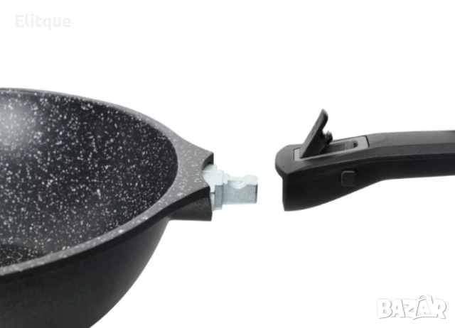 Тенджера Bohmann BH1730-24CR-28CR, 24см.\4.3л., 28см.\6.5л., Лят алуминий, Подвижни дръжки, Индукция, снимка 2 - Съдове за готвене - 52818851